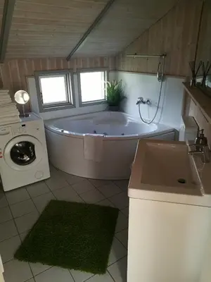 Ein Badezimmer in der Unterkunft Ferienhaus Südsee 26