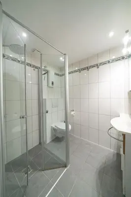 Ein Badezimmer in der Unterkunft Ferienhaus Seestern I