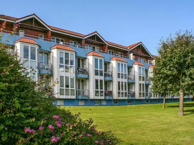 Ein Garten an der Unterkunft Ferienwohnung in Cuxhaven-Duhnen