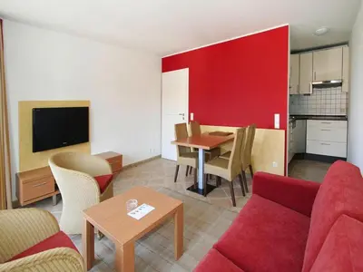 Küche/Küchenzeile in der Unterkunft Apartment in Cuxhaven