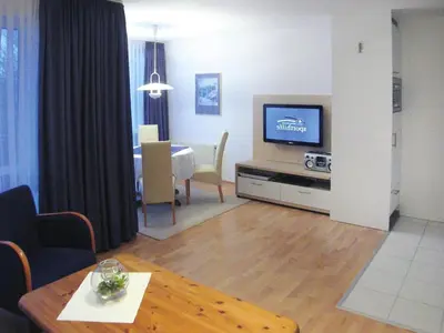 TV/Unterhaltungsangebot in der Unterkunft Apartment in Cuxhaven