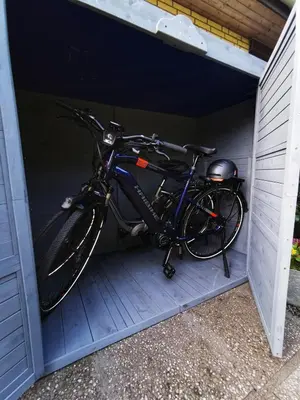 Radfahren an der Unterkunft Ferienwohnung Prange Cuxhaven oder in der Nähe