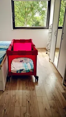 Ein Bett oder Betten in einem Zimmer der Unterkunft Ferienwohnung Prange Cuxhaven