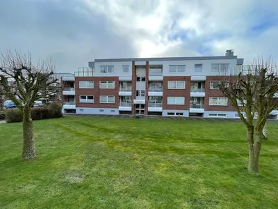 Ein Garten an der Unterkunft Vogelsand 310