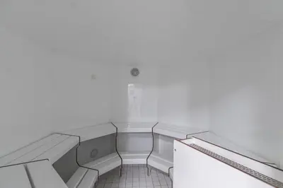 Ein Sitzbereich in der Unterkunft Knechtsand 448