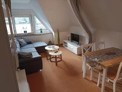 TV/Unterhaltungsangebot in der Unterkunft Ferienwohnung Sietland