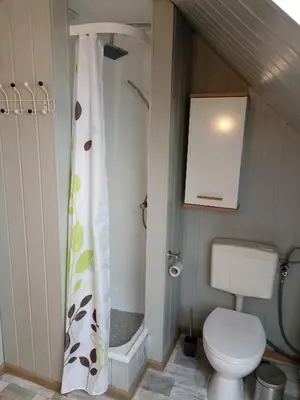 Ein Badezimmer in der Unterkunft Ferienwohnung Sietland