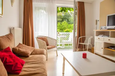 TV/Unterhaltungsangebot in der Unterkunft Ferienanlage Duhnen Haus 19