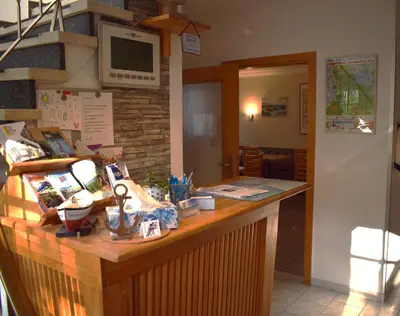 TV/Unterhaltungsangebot in der Unterkunft Hotel Haus am Meer