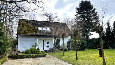 Ein Garten an der Unterkunft Haus Wexler 6 - EG