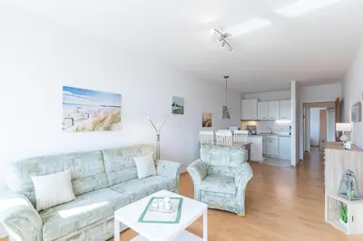 Küche/Küchenzeile in der Unterkunft Baltic - Wohnung 24