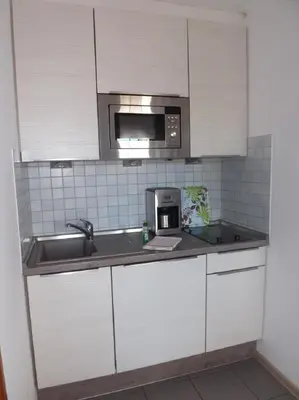 Küche/Küchenzeile in der Unterkunft Nordsee 01