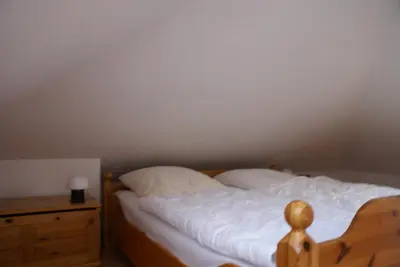 Ein Bett oder Betten in einem Zimmer der Unterkunft Oasis 09