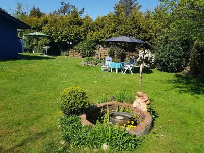 Ein Garten an der Unterkunft Satelsrönne 02