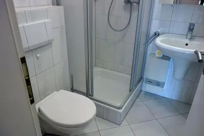 Ein Badezimmer in der Unterkunft Residenz 18