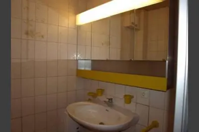 Ein Badezimmer in der Unterkunft Häfchenweg 12 a, Ferienwohnung 3