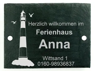 Ein Zertifikat, Auszeichnung, Logo oder anderes Dokument, das in der Unterkunft Ferienhaus Anna ausgestellt ist