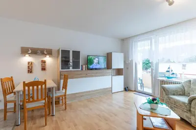 TV/Unterhaltungsangebot in der Unterkunft Baltic - Wohnung 14