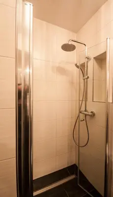 Ein Badezimmer in der Unterkunft Döser Seedeich 7