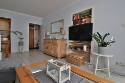 TV/Unterhaltungsangebot in der Unterkunft Freundliche Ferienwohnung direkt hinter dem Deich