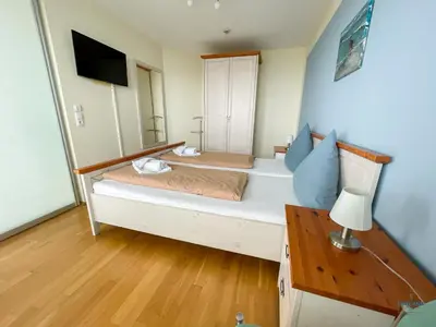TV/Unterhaltungsangebot in der Unterkunft Haus Blue Ocean Wohnung 8