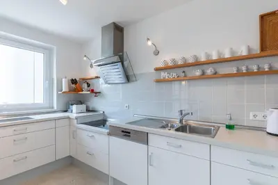 Küche/Küchenzeile in der Unterkunft Wohnung 27