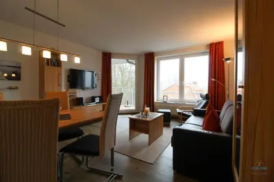 TV/Unterhaltungsangebot in der Unterkunft Residenz Hohe Lith Wohnung 23