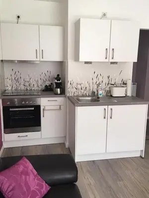 Küche/Küchenzeile in der Unterkunft Apartment 