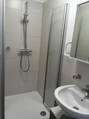 Ein Badezimmer in der Unterkunft Apartment 