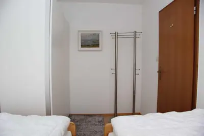 Ein Bett oder Betten in einem Zimmer der Unterkunft Ferienwohnung Gall