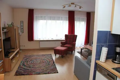 Küche/Küchenzeile in der Unterkunft Ferienwohnung Gall
