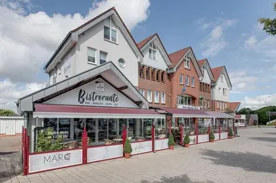 Das Gebäude in dem sich das Hotel befindet