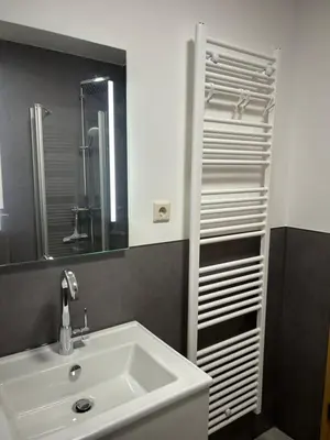 Ein Badezimmer in der Unterkunft Oasis 03