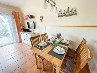 Küche/Küchenzeile in der Unterkunft Ferienhaus am Ringwall 16
