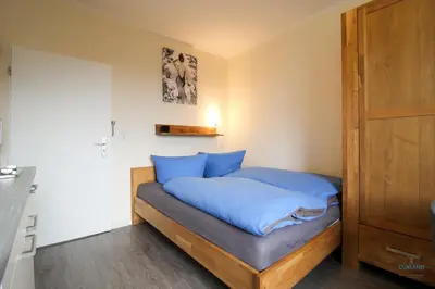 Ein Bett oder Betten in einem Zimmer der Unterkunft Auszeit am Wernerwald im Haus Frauenpreiss
