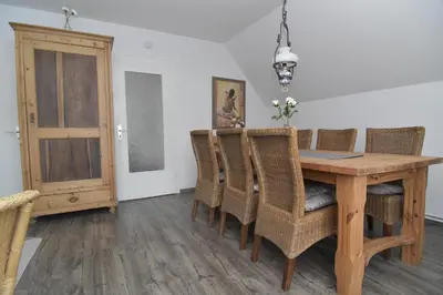 Grundriss der Unterkunft Kleine Ferienwohnung Bederkesa