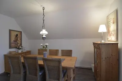Grundriss der Unterkunft Kleine Ferienwohnung Bederkesa