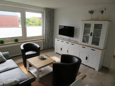 TV/Unterhaltungsangebot in der Unterkunft Ferienwohnung Meerglück