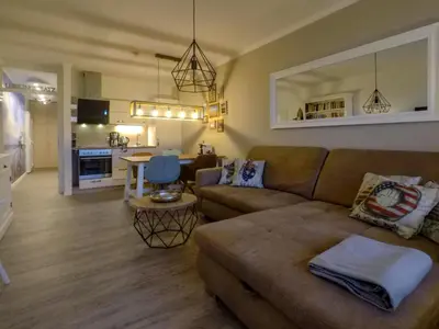 Küche/Küchenzeile in der Unterkunft Hotel Stadt Cuxhaven