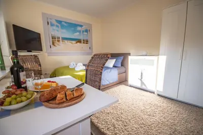 Essen in der Ferienwohnung oder in der Nähe