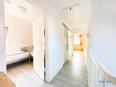 Ein Bett oder Betten in einem Zimmer der Unterkunft Ferienhaus Méhaux 11