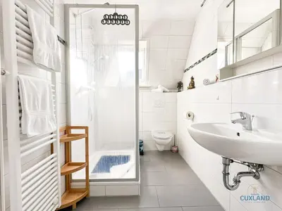 Ein Badezimmer in der Unterkunft Ferienhaus Méhaux 11