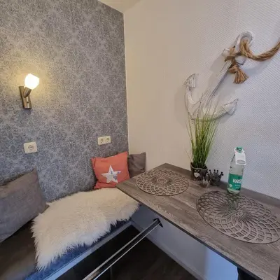 Ein Bett oder Betten in einem Zimmer der Unterkunft Haus Kaiser Ferienwohnung und Appartementvermietung