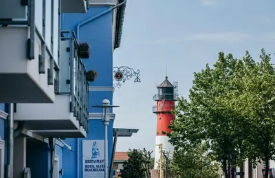 Das Gebäude in dem sich das Hotel befindet