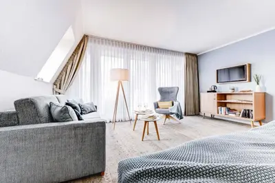 TV/Unterhaltungsangebot in der Unterkunft Hotel Muschelgrund