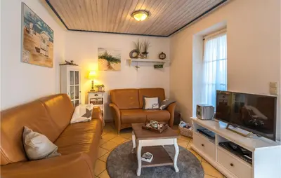 TV/Unterhaltungsangebot in der Unterkunft Beautiful Apartment In Friedrichskoog
