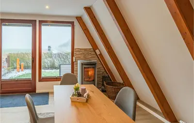 Ein Sitzbereich in der Unterkunft Stunning Home In Friedrichskoog