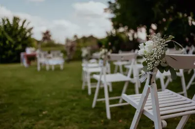 Ein Garten an der Unterkunft Romantik Hotel Bösehof