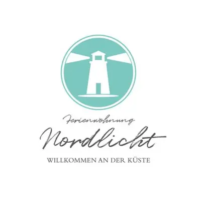 Ein Zertifikat, Auszeichnung, Logo oder anderes Dokument, das in der Unterkunft Ferienwohnung Nordlicht ausgestellt ist