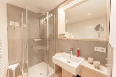 Ein Badezimmer in der Unterkunft Hotel Strandhus